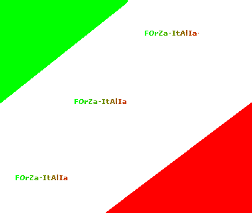 **fOrzà itàliià**